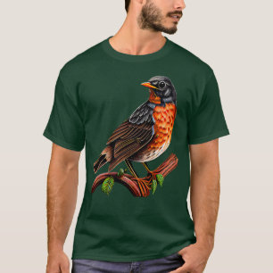 T-shirt Robin américain