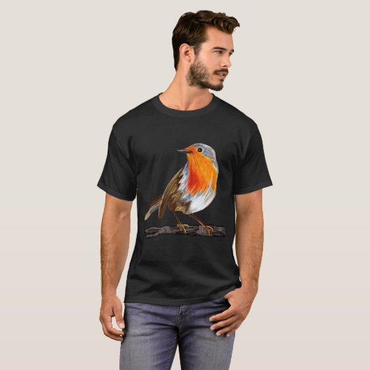 T-shirt Robin Bird (Devant entier)