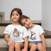 T-shirt Robin Joyeux Noël Vêtements Enfants
