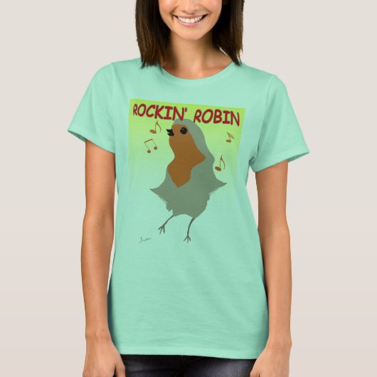 T-shirt Robin Rockin (Devant)
