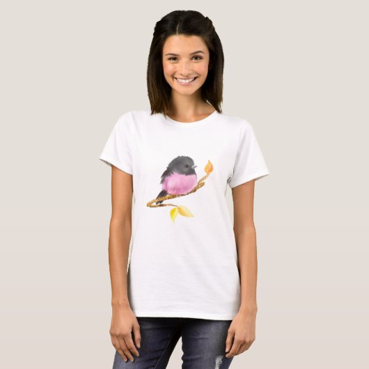 T-shirt Robin Rose (Devant entier)