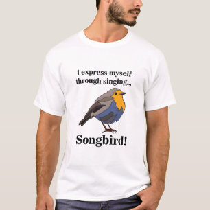 T-shirt Robin Songbird
