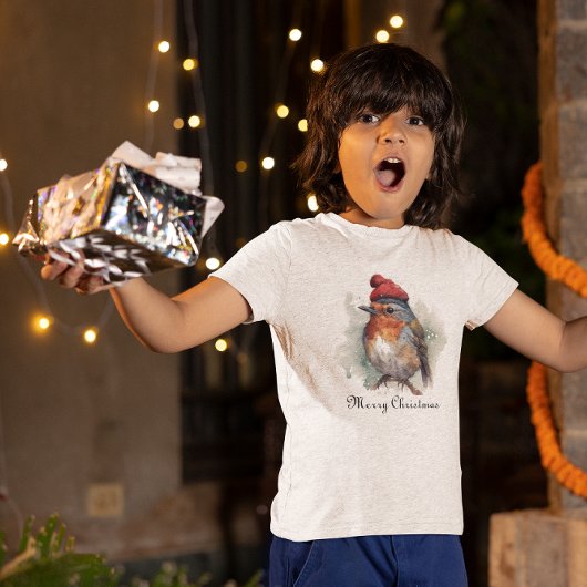 T-shirt Robin Winter Delight, sur mesure