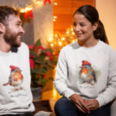 T-shirt Robin Winter Delight, sur mesure