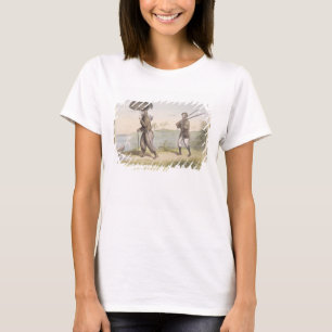 T-shirt Robinson Crusoe et son Man Friday, (HB Sketches N