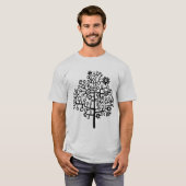 T-shirt Robo-arbre (Devant entier)