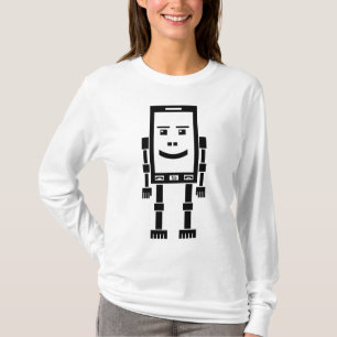 T-shirt Robo Téléphone - Noir