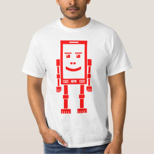 T-shirt Robo Téléphone - Rouge