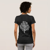 T-shirt Robo Tree (Tee foncée) (Dos entier)