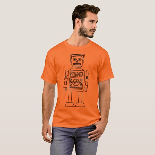 T-shirt Robot 200423(03) (Devant entier)