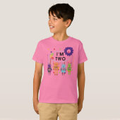 T-shirt Robot 2e chemises et cadeaux d'anniversaire (Devant entier)