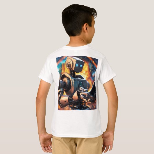 T-shirt Robot Ai (Dos entier)