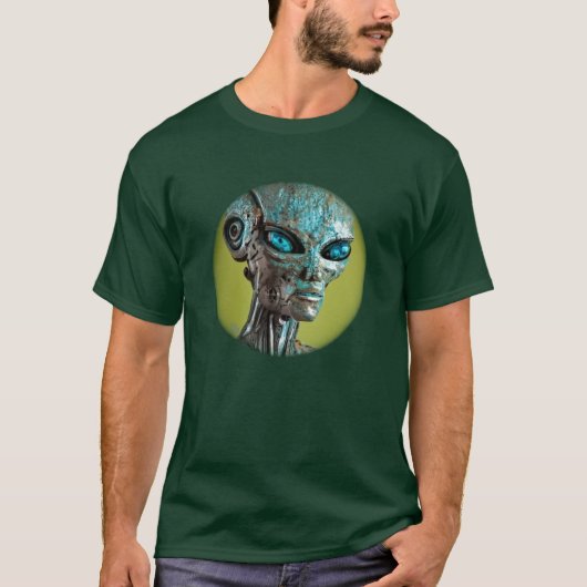 T-shirt robot Alien (Devant)