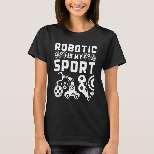 T-shirt Robot Artifical Intelligence Ai It Robotique Robot (Devant)