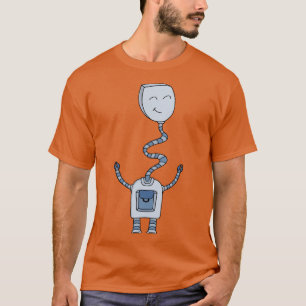 T-shirt Robot avec un long cou