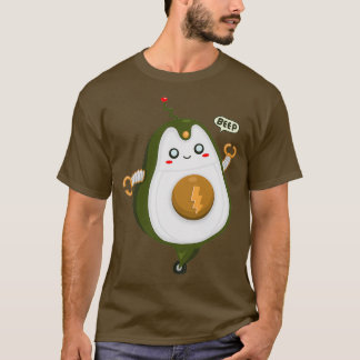 T-shirt Robot AvoBot x27Beepx27 Avocado