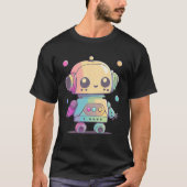 T-shirt Robot Bébé Robotique mignon Aesthétique Futur Ingé (Devant)
