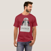 T-shirt Robot Bot Papa (Devant entier)