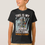 T-shirt Robot Boys Girls Science Technology Robots<br><div class="desc">Robot Boys Girls Science Technology Robots. Robot Aime Robotique Enfants.</div>