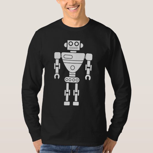T-shirt Robot Builder Droid Ingénieur Robotique Science-Fi (Devant)