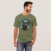 T-shirt robot chien (Devant entier)