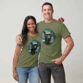 T-shirt robot chien (Unisexe)