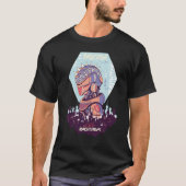 T-shirt Robot Cyber Urban Sci Fi (Devant)