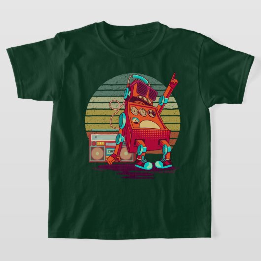 T-shirt Robot dansant (Poser)