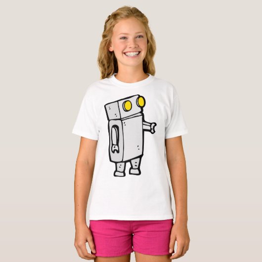 T-shirt Robot de base (Devant entier)