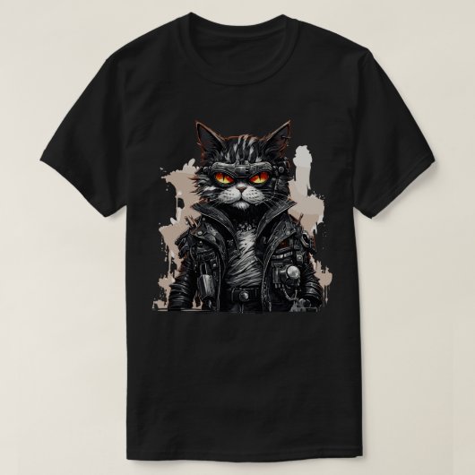 T-shirt Robot de chat 3 (Design devant)