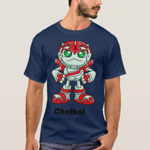 T-shirt Robot de Chatbot