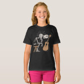 T-shirt Robot de musique confus (Devant entier)