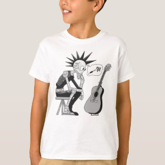 T-shirt Robot de musique confus