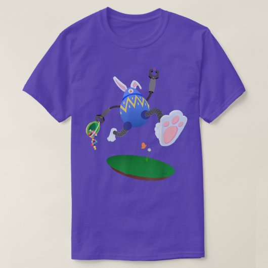 T-shirt Robot de Pâques  (Design devant)