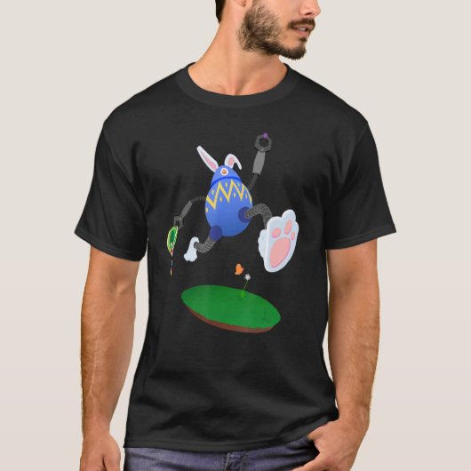 T-shirt Robot de Pâques 1 (Devant)