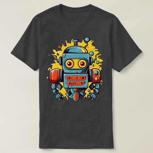 T-shirt Robot de réflexion (Design devant)