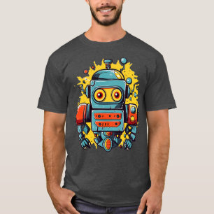 T-shirt Robot de réflexion