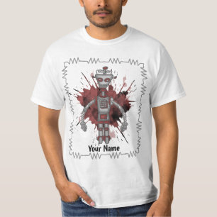 T-shirt Robot de science-fiction deux