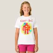 T-shirt Robot d'engrenage (Devant entier)