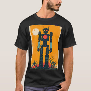 T-shirt Robot des années 50