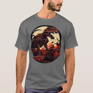 T-shirt Robot Dinosaur