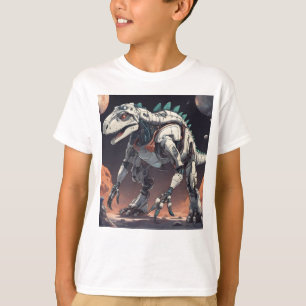 T-shirt Robot Dinosaure