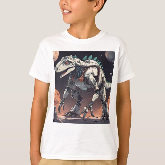 T-shirt Robot Dinosaure (Devant)