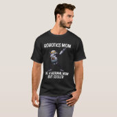 T-shirt Robot Drôle Pour Maman Mama Robotique Technologie  (Devant entier)