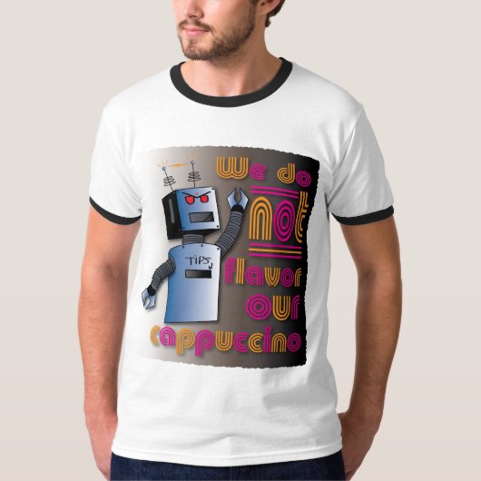 T-shirt Robot fâché (Devant)