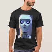 T-shirt Robot Future Technology Science Android (Devant)
