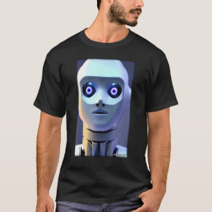 T-shirt Robot Future Technology Science Android