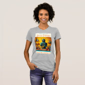 T-shirt Robot futuriste rétro ROBIA 12J2 Mixologue (Devant entier)
