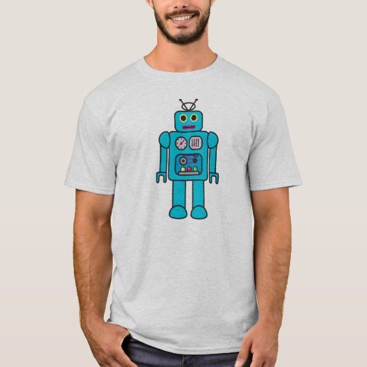 T-shirt Robot génial de jouet (Devant)