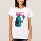 T-shirt Robot Graffitti (Devant)